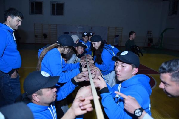 Туркестанская область: Организован учебный лагерь "Молодежь - волонтертво - управление"