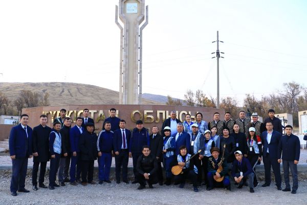 Түркістан облысы: &laquo;Рухани Керуен&raquo; Түлкібасқа ат басын бұрды