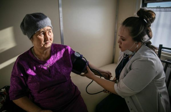 Түркістан: &laquo;Денсаулық&raquo; пойызы 18 шалғай станция тұрғындарына тегін медициналық көмек көрсеткен