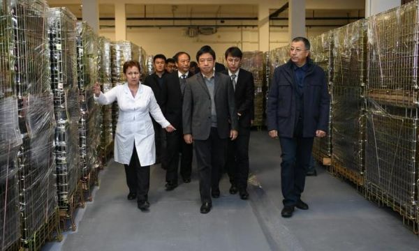 Ж.Түймебаев &laquo;CASPIAN FOOD&raquo; кәсіпорнының жұмысымен танысты