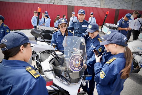 Молодежь выбирает закон и порядок: масштабный слёт &laquo;Жас сақшы&raquo; и волонтёров прошел в Шымкенте