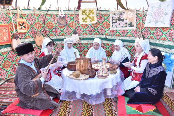 В Шымкенте прославляли национальные ценности