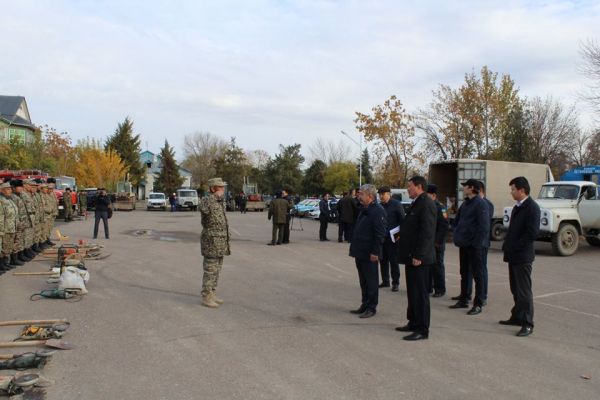 Түркістан облысы: Мақтааралда &laquo;Қыс-2018&raquo; оқу-жаттығу жиыны өтті