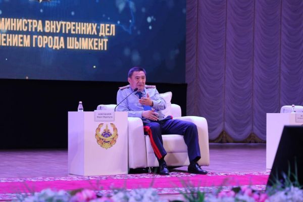ГЛАВНЫЙ ПОЛИЦЕЙСКИЙ СТРАНЫ В ШЫМКЕНТЕ