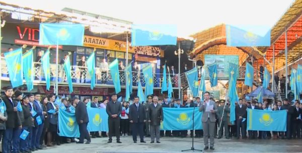 Түркістан облысы: Сарыағаш ауданында &laquo;Менің туым - менің Отаным!&raquo; акциясы ұйымдастырылды