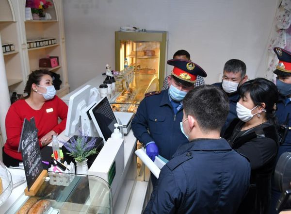 За прошедшие сутки в Шымкенте проведена проверка 313 объектов