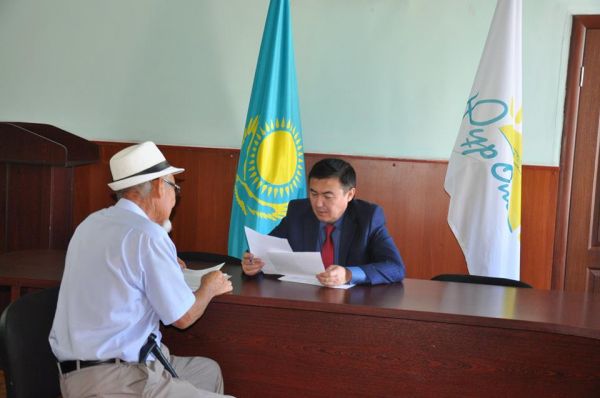 Түркістан облысы: Шардара ауданында &laquo;Нұр Отан&raquo; партиясы қабылдау өткізді