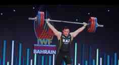 Спортсмен из Шымкента стал чемпионом мира по тяжелой атлетике